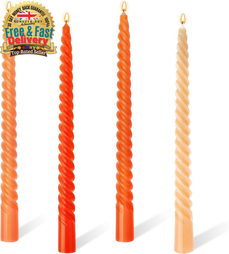 Long tapered candles - 10'',