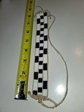wampum native American beaded bracelet