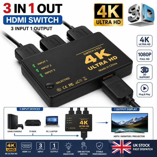 Port out 3 input 1 - port,