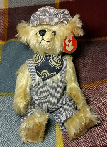 Beanie baby caboose - beanie, bear