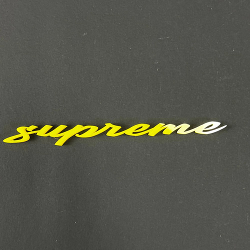 1pc supreme acrylic badge - supreme,