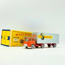Matchbox Lesney M-2 Major Pack York Freightmaster Truck - Davies Tyres Rare GPW