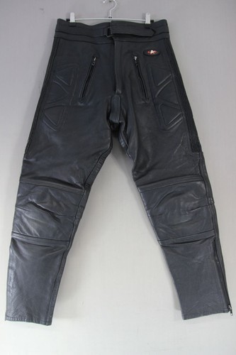 Akito black leather - leather, biker