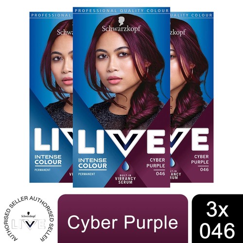 Schwarzkopf live intense - 3x,