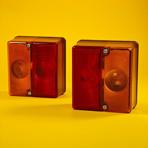 Square combination light rear - square,
