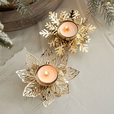 Modern Christmas Candleholder
