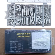 200X Assorted Coil Spring Small Metal Steel Expansion Compressed Springs