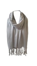 Pashmina plain scarf - , shawl