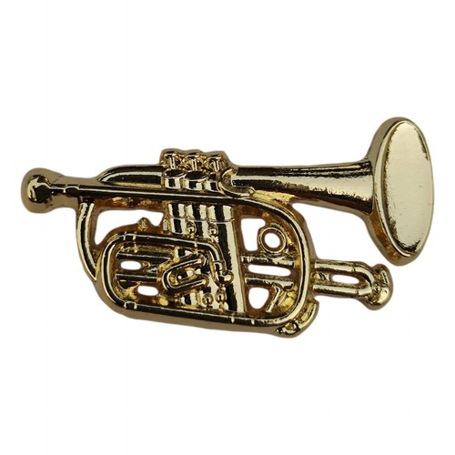 Polished cornet gold plated - polished,