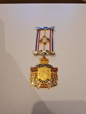 RAOB Queen Elizabeth II Golden Jubilee 1952-2002 50 Years Jewel