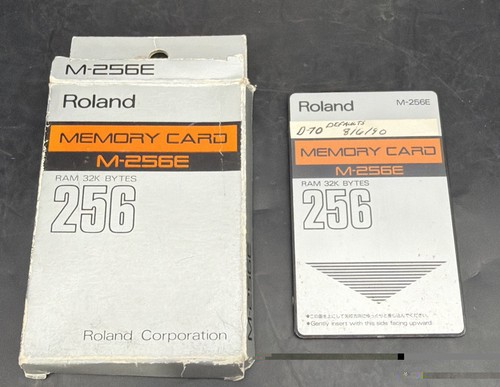 Used roland 256e - roland, memory