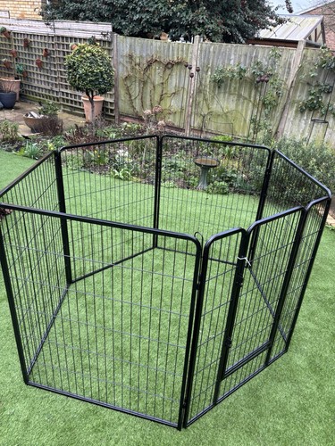 Metal dog cat pen - dog/cat, gate
