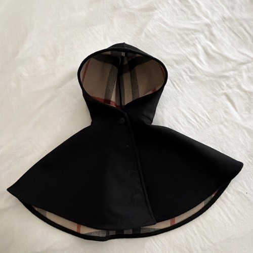Burberry girls black hooded - burberry,