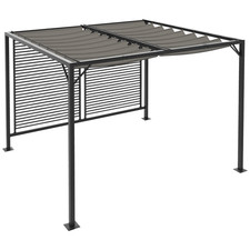 Outsunny Metal Pergola Patio