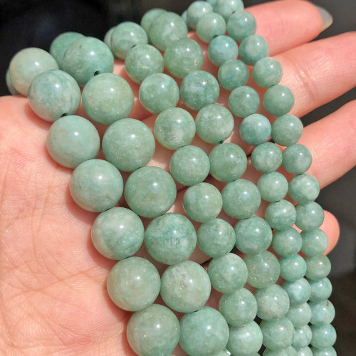 Natural black lava stone - lava, beads