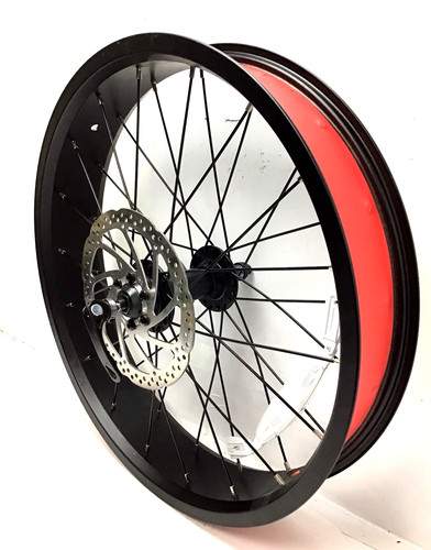 Fat bike snowbike black - 20",