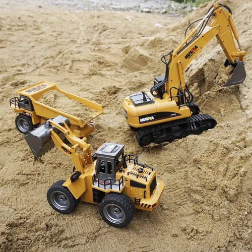 Alloy excavator bulldozer - 1:50,