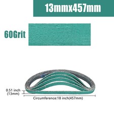 20/40PCS Ceramic Sanding Belts