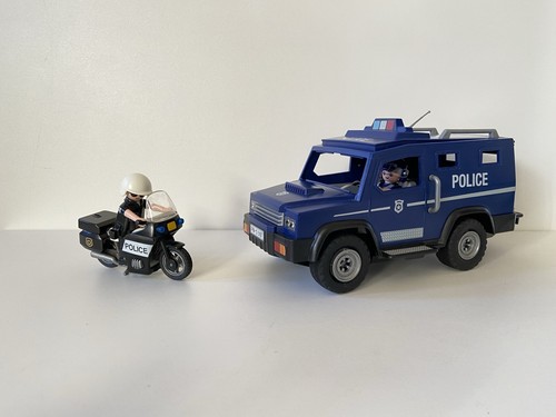 Playmobil police van - police,