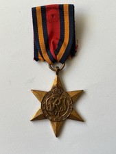 WW2 Burma Star Medal.