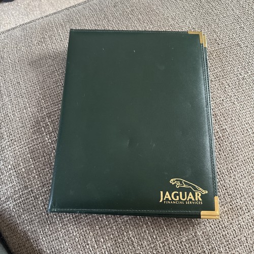 Vintage jaguar green leather - vintage,
