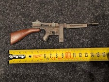 VINTAGE TOY DIECAST WILD WEST TOMMY GUN RIFLE WEAPON