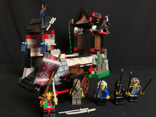 Lego 6089 stone tower bridge - stone,