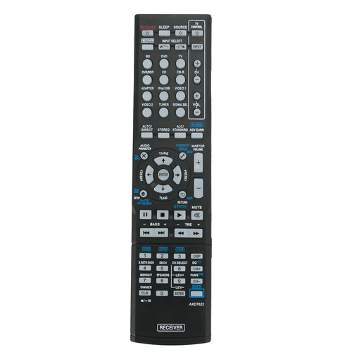 Remote replace axd7622 sub - remote,