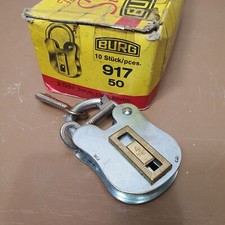 BURG 917 PADLOCK 50mm PADLOCK