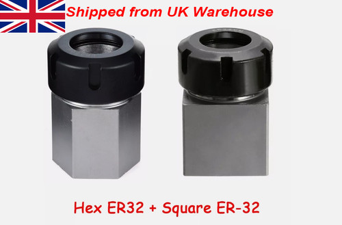 Square hex er32 collet - er-32,