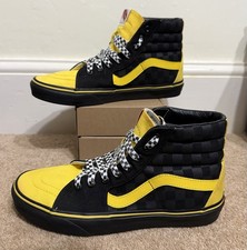 Vans sk8 hi Yellow And Black