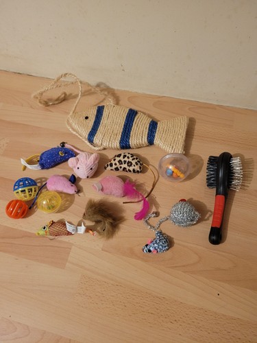 Cat toys bundle and hair - toys,