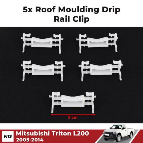 Roof moulding drip rail clip - roof,