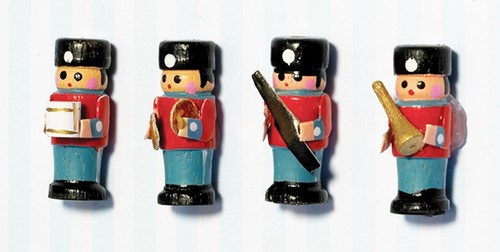 Dolls house toy soldiers - house,
