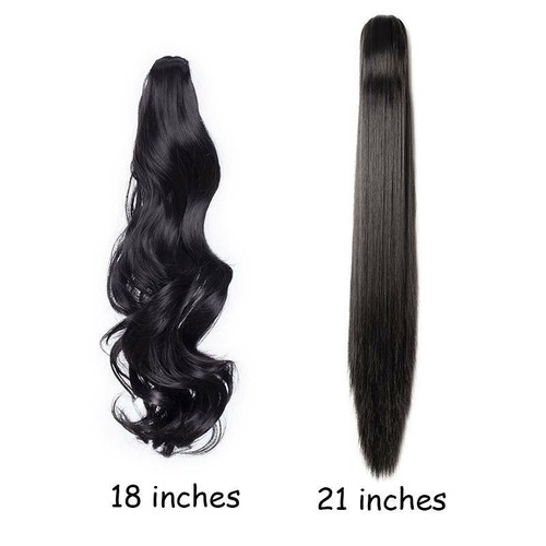 Wavy real thick hair claw - wavy,
