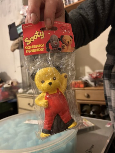 Sooty squeaky friends toy - squeaky,