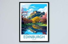 Edinburgh Cityscape Print