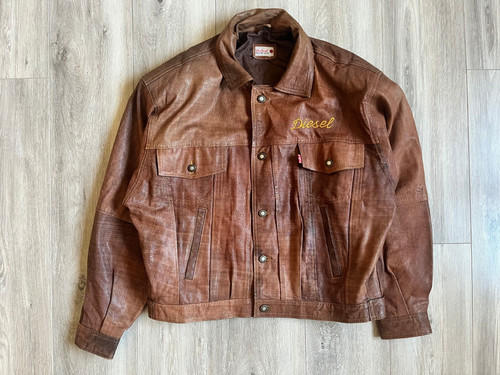Diesel brown vintage jacket - diesel,