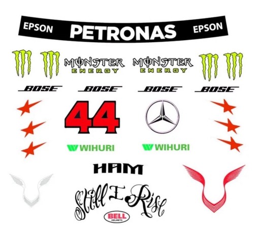 Motorsport helmet stickers 1 - motorsport,