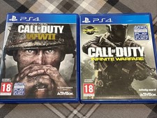 Call Of Duty PS4 Game Set Infinite Warfare /  WW2