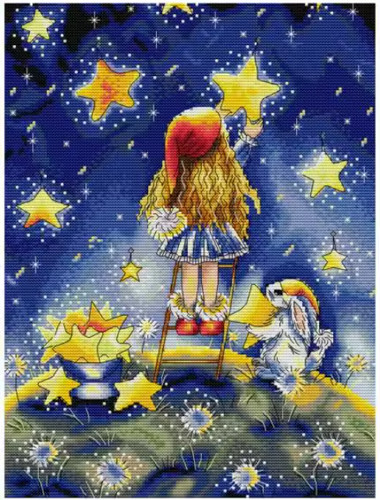 Counted cross stitch kit ct - cross,