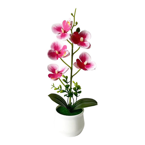 Artificial orchid potted - artificial,