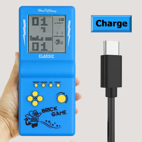 Rechargeable retro handheld - rechargeable,