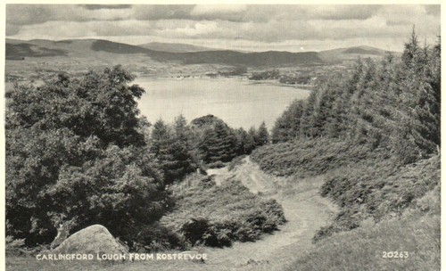 Carlingford lough from - carlingford,