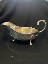 Silver Plate Gravy/sauce Boat
