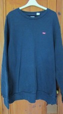 Levi men`s navy sweat shirt