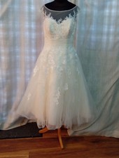 Wedding dress size - , ivory