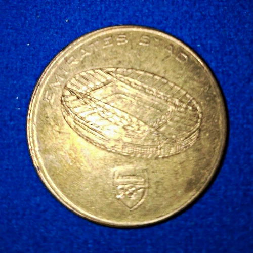 Emirates stadium arsenal coin - emirates,