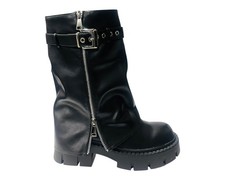 Women's Chunky Sole Mid Calf