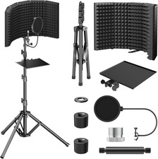Microphone Isolation Shield